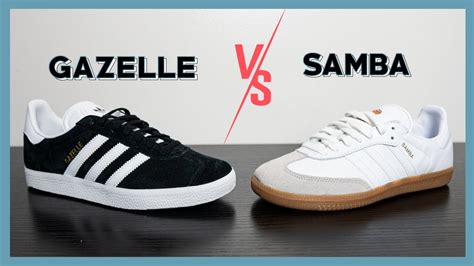 verschil adidas gazelle en samba|Adidas Samba Vs Gazelle: What’s the D.